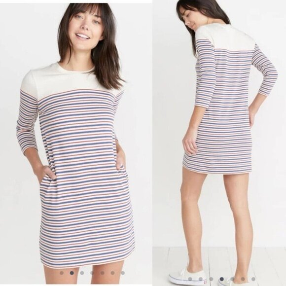 Marine Layer April Women's Striped Dress size Medium - Picture 2 of 11